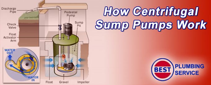 离心泵的工作原理图